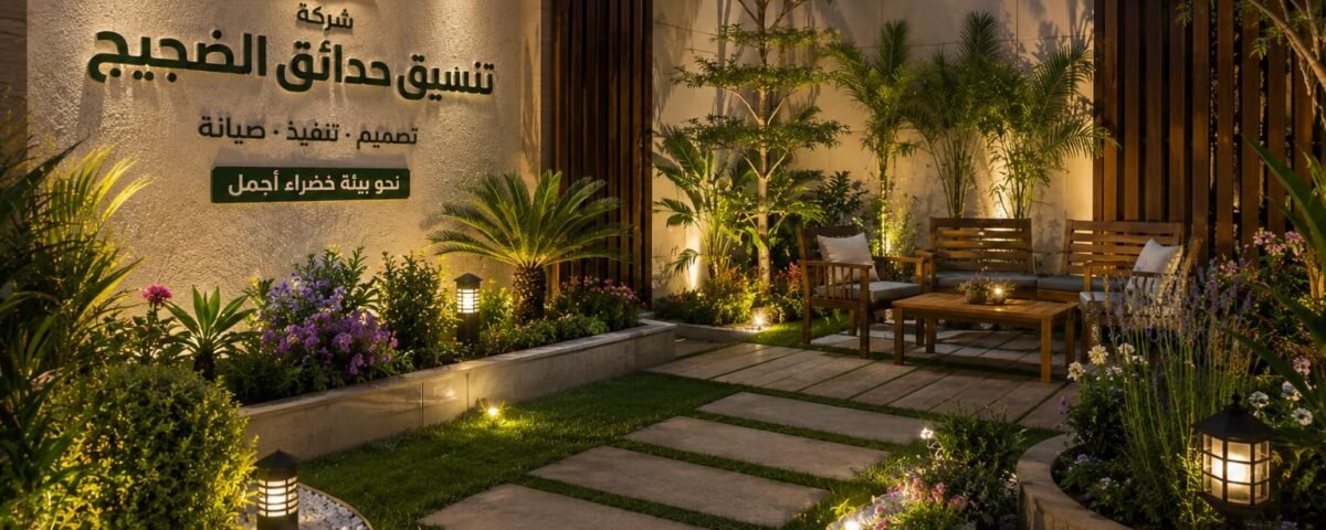 شركة تنسيق حدائق الضجيج بالكويت