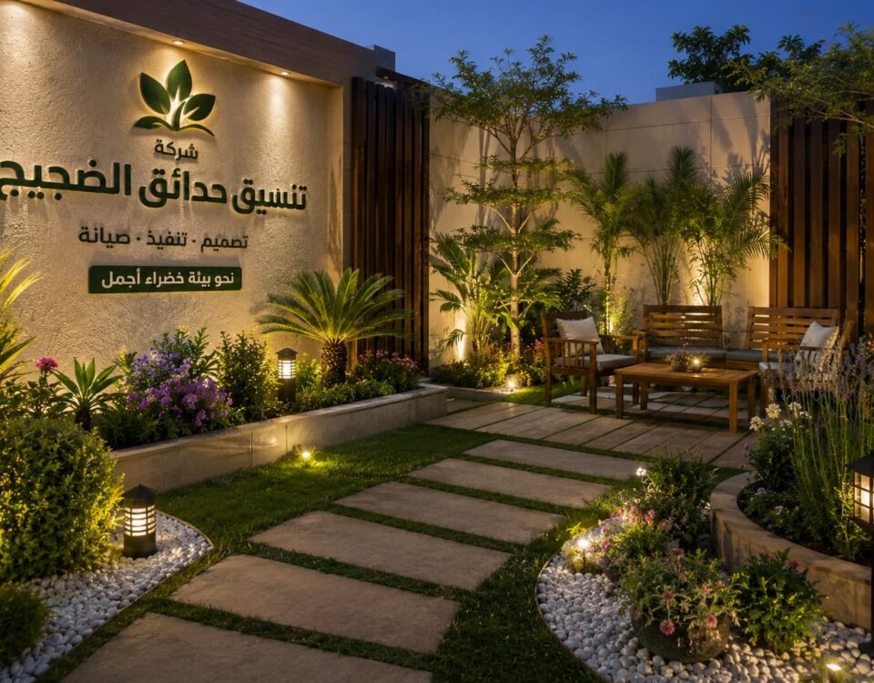 شركة تنسيق حدائق الضجيج بالكويت