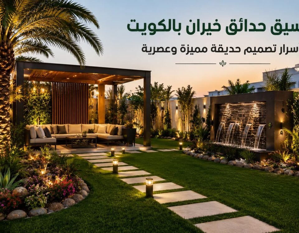 تنسيق حدائق خيران بالكويت