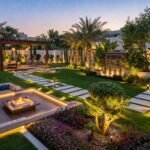 تنسيق حدائق المهبولة تنسيق حديقة كبيرة