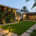 تنسيق حدائق الصباحية بزراعة عمودية