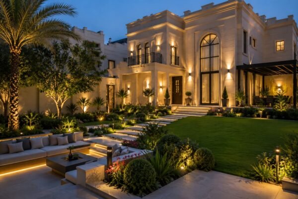 فيلا سكنية مع حديقة فاخرة بالعباسية