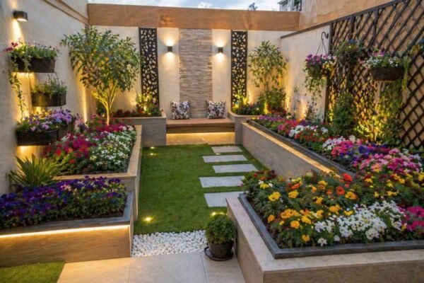 حديقة صغيرة منزلية بالكويت