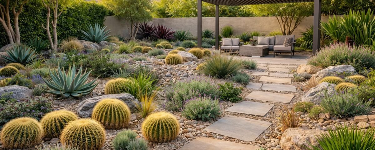 تنسيق حدائق الصوابر بالكويت بنباتات تتحمل الجفاف