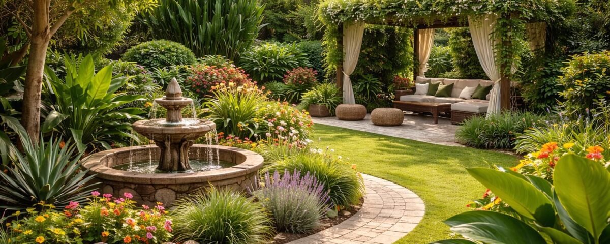 تنسيق حدائق القيصرية بالكويت وحماية النباتات من الأتربة