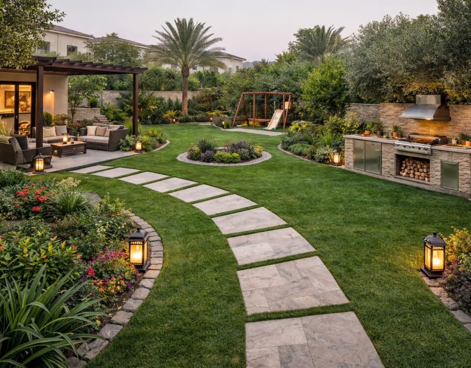 تنسيق حدائق الجليعة بالكويت