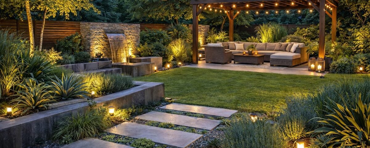 تنسيق حدائق العديلية بالكويت بتصميم عصري