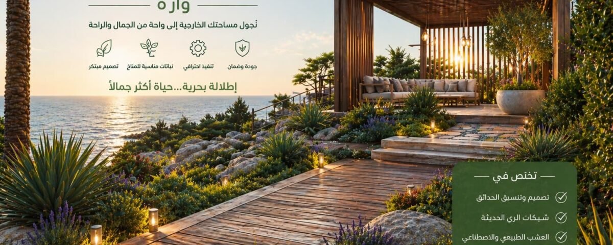 شركة تنسيق حدائق واره بالكويت