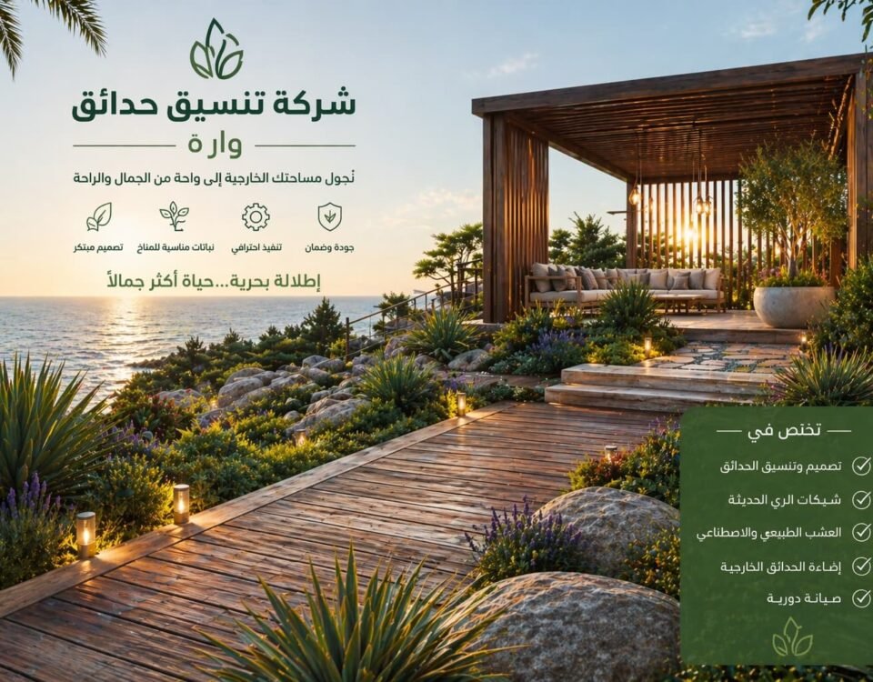 شركة تنسيق حدائق واره بالكويت