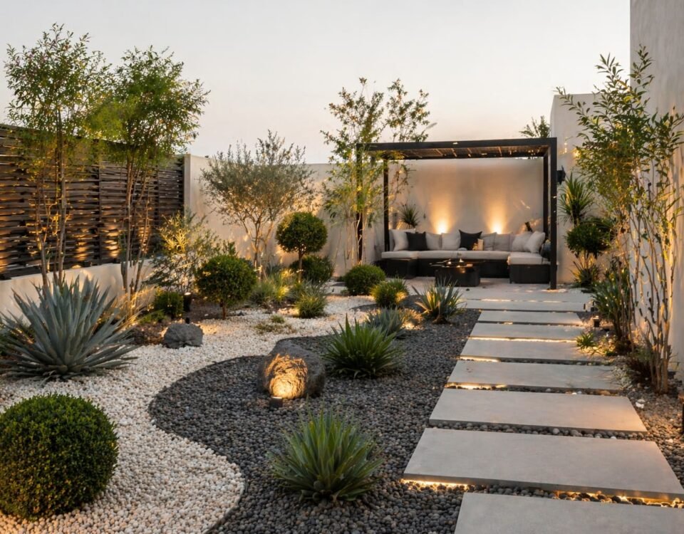 تنسيق حدائق الصالحية بالكويت بتصميم حديث