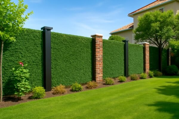 سياج تركي يحيط بحديقة منزلية