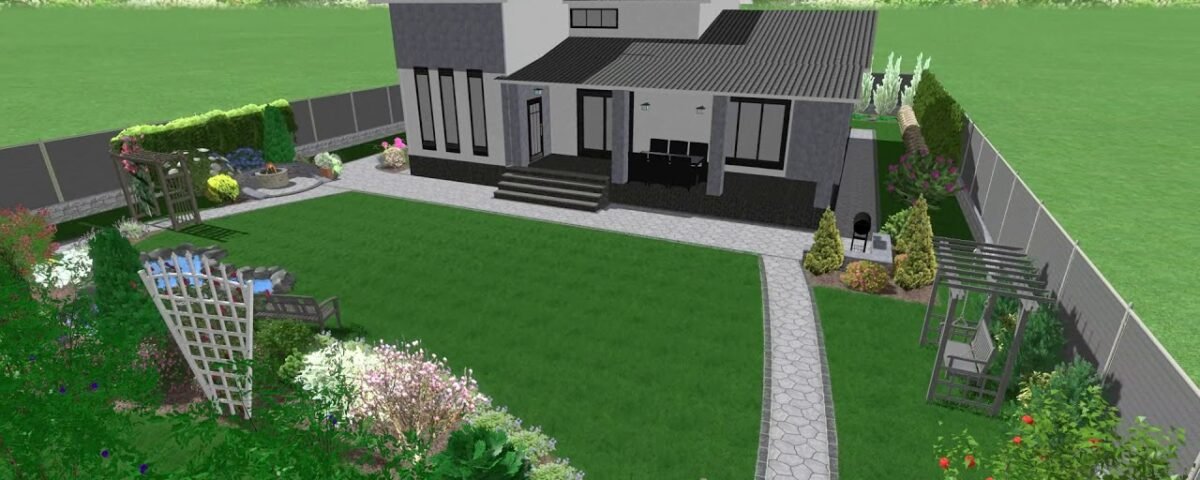 تصميم حديقة منزل
