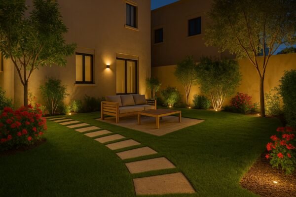 فناء منزلي في المسيلة بالكويت