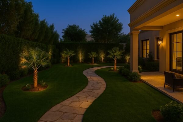 حديقة منزلية فخمة في جابر الأحمد بالكويت