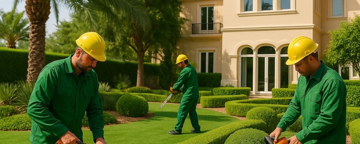 قص أشجار الحدائق بالكويت