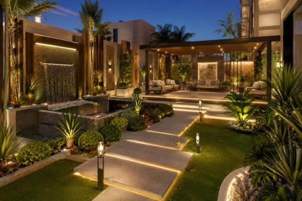 تصميم حدائق 3D بالكويت