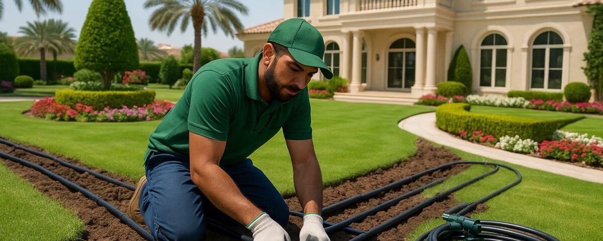 تمديد شبكات الري