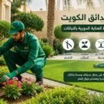 فني حدائق بالكويت للعناية بالنباتات