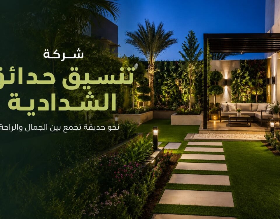 شركة تنسيق حدائق الشدادية